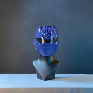 Helmet Geki Blue - Jungle Fury Blue Cosplay Costume