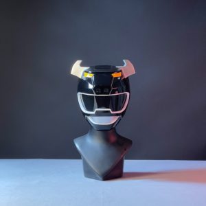Helmet Gao Black - Wild Force Black Ranger Cosplay Costume
