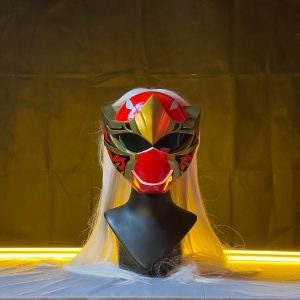 Helmet Hurricane Red 20 Year – Ninja Storm Red Cosplay Costume