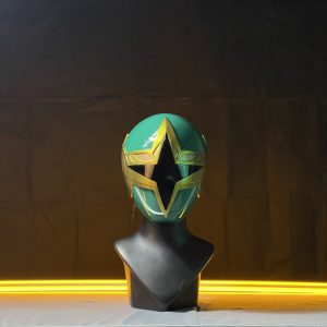 Helmet Shurikenger Star Model – Green Samurai Ranger Cosplay Costume
