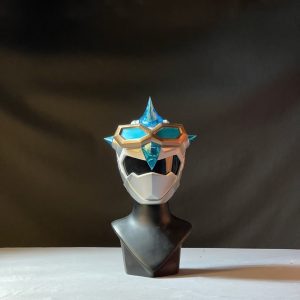 Helmet Mashin Sentai Kiramager-Kiramei Silver Cosplay Costume