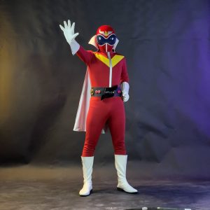 Himitsu Sentai Gorenger Akarenger Cosplay Costume